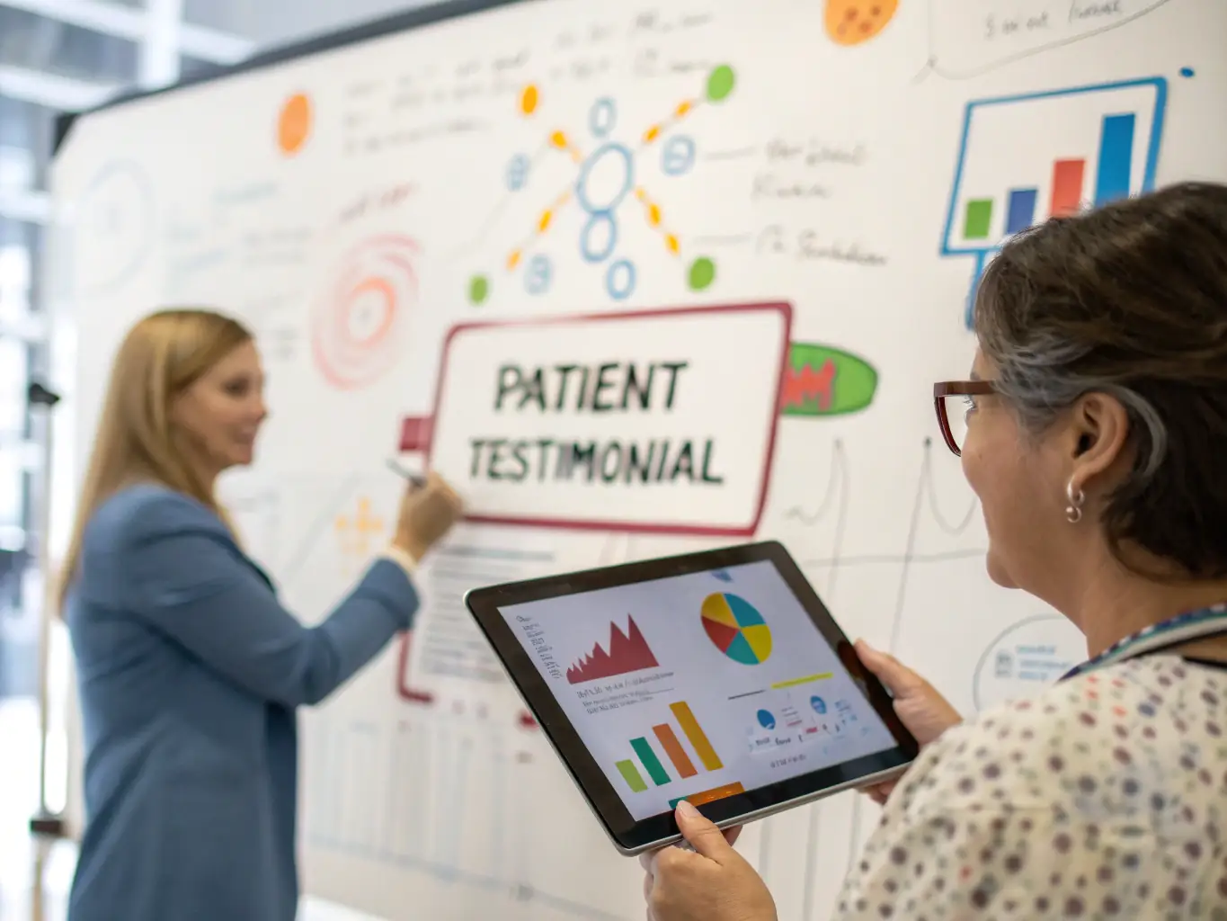 A graphic summarizing key findings from a recent research paper on targeted therapy in oncology.